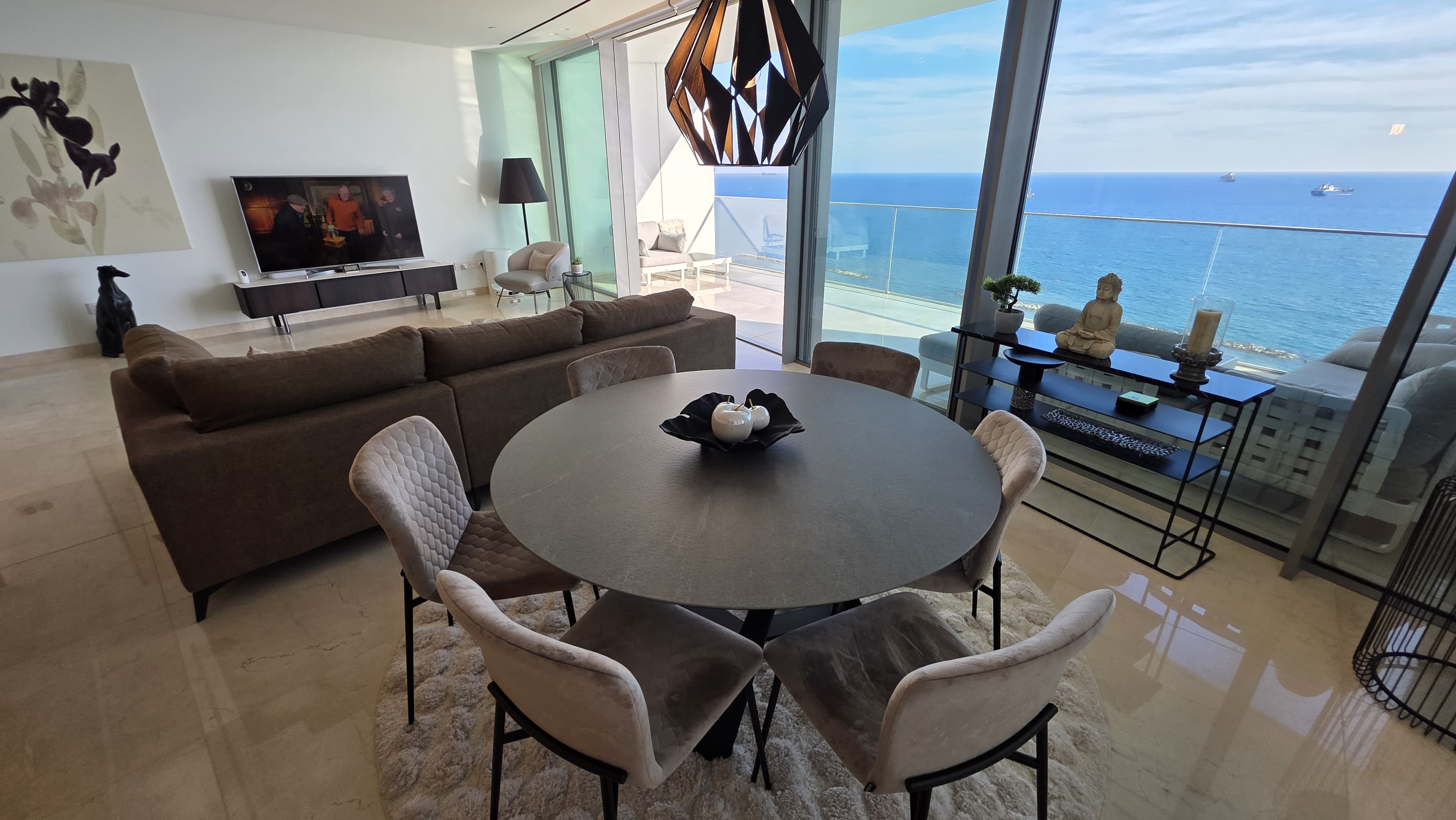 3-bedrooms apartments in Limassol, Cyprus.