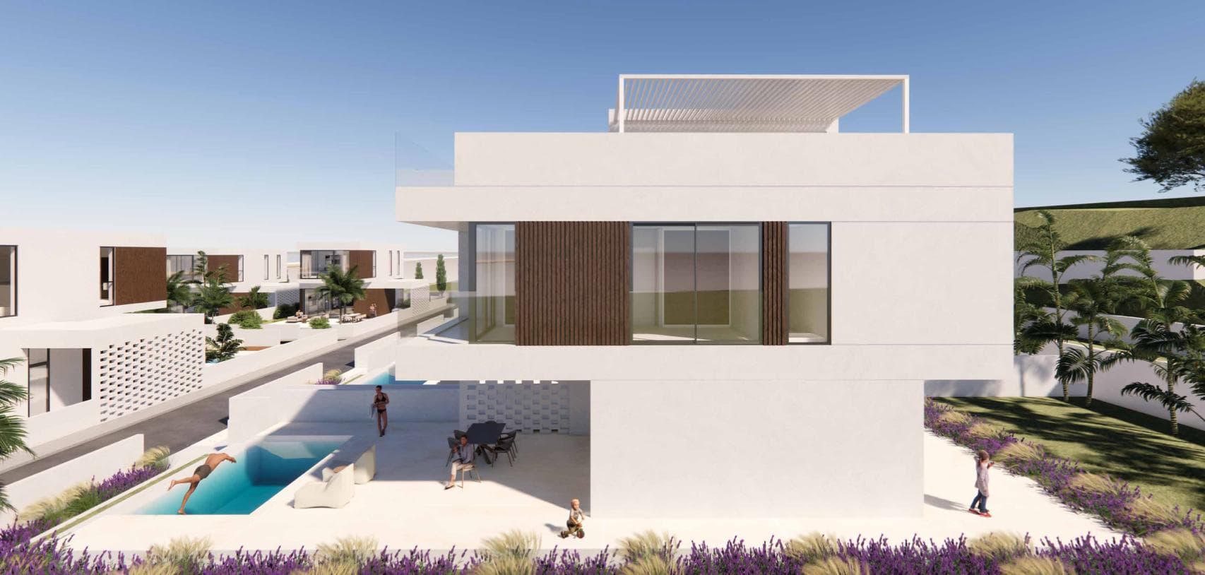 3-bedrooms house in Paphos, Cyprus.