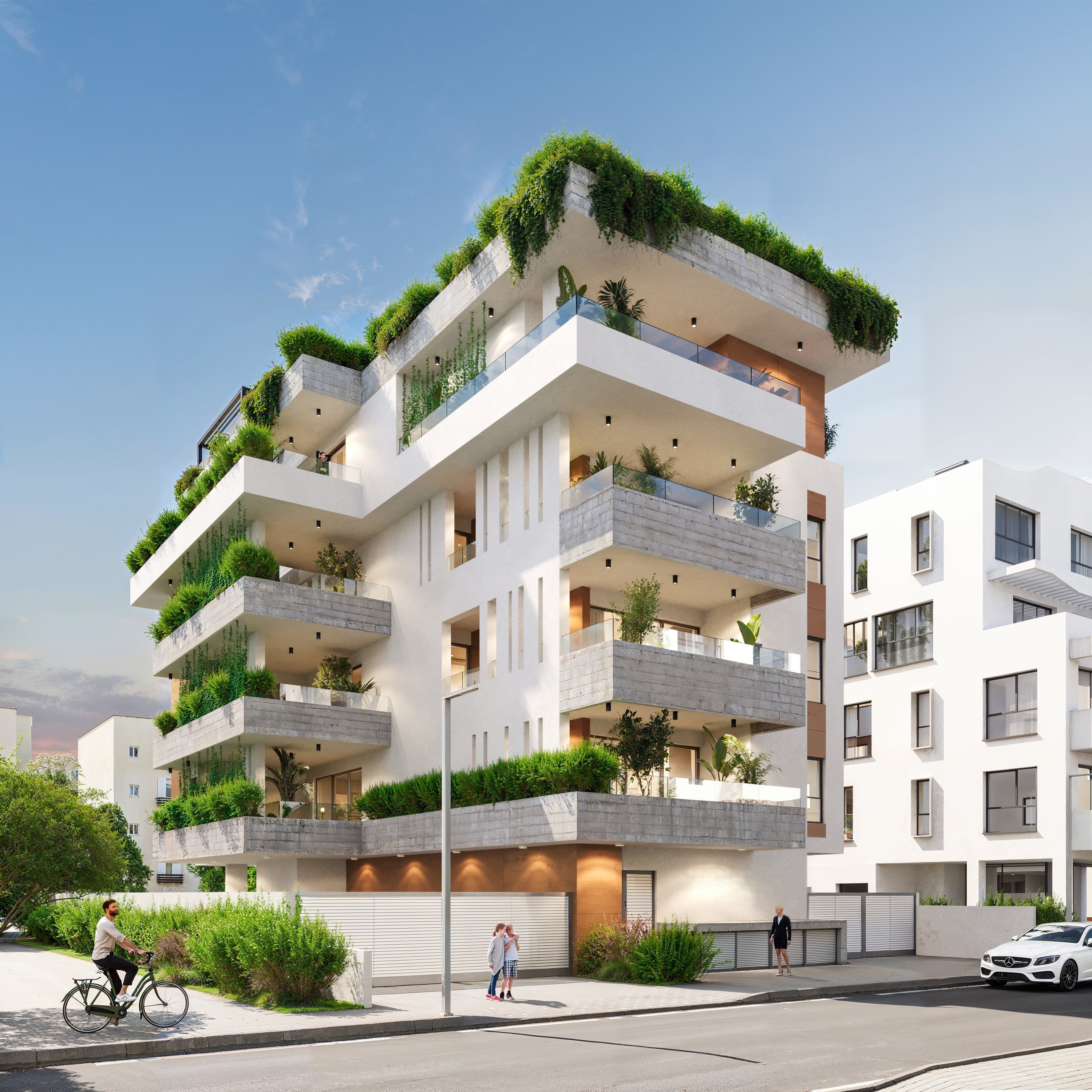 3-bedrooms apartments in Limassol, Cyprus.