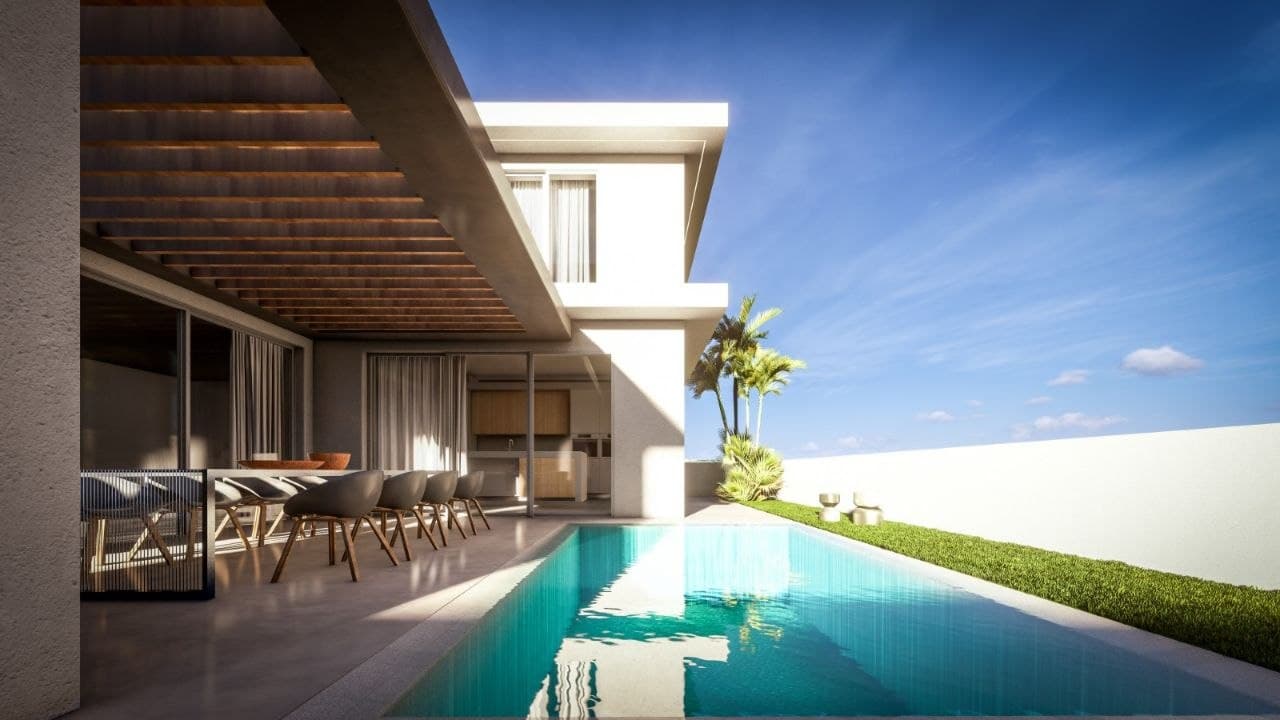 3-bedrooms house in Larnaca, Cyprus.