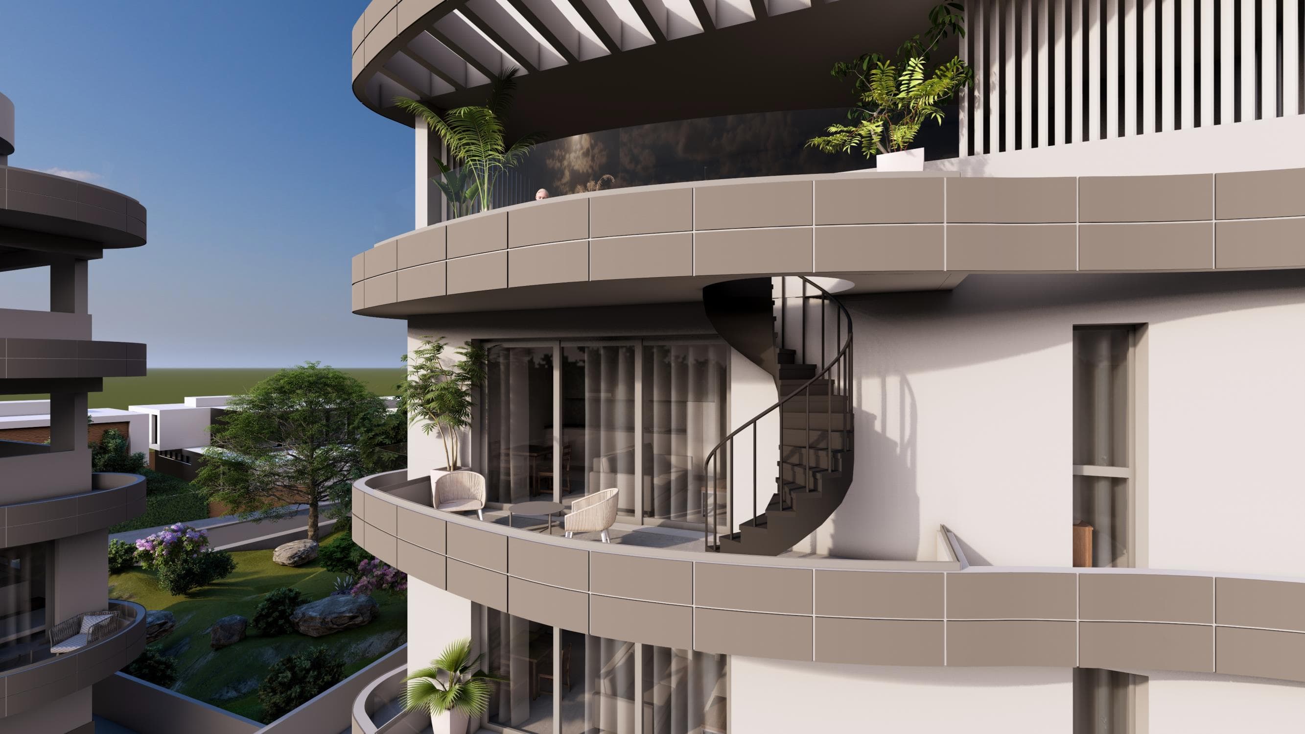 2-bedrooms apartments in Limassol, Cyprus.