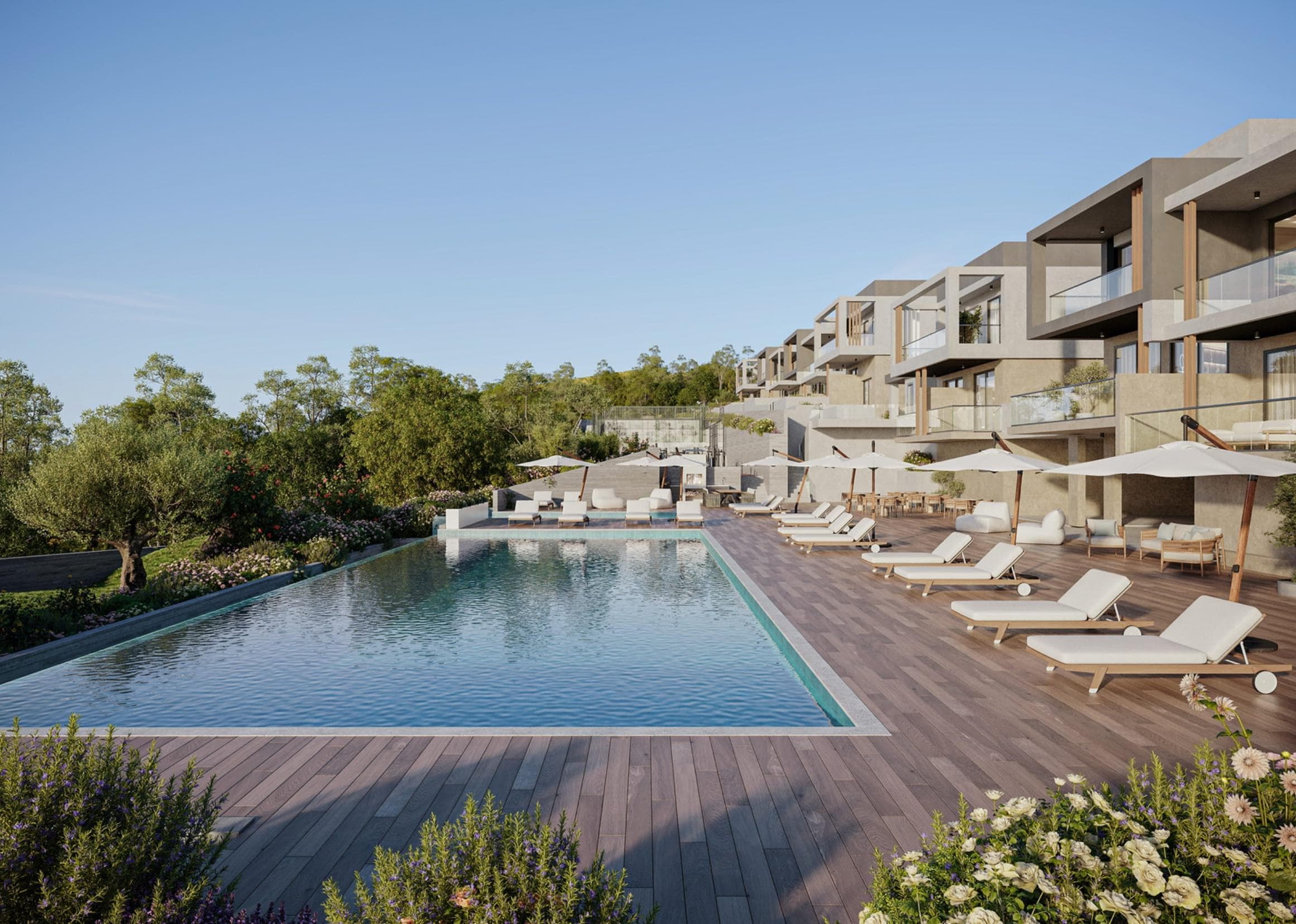 2-bedrooms apartments in Paphos, Cyprus.