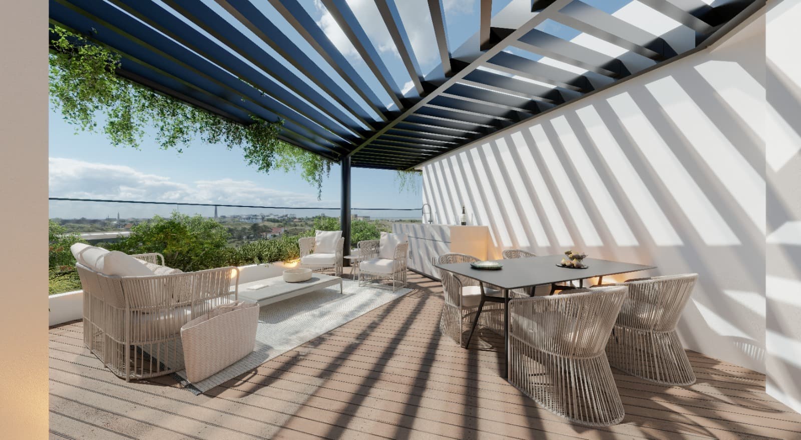 2-bedrooms apartments in Nicosia, Cyprus.