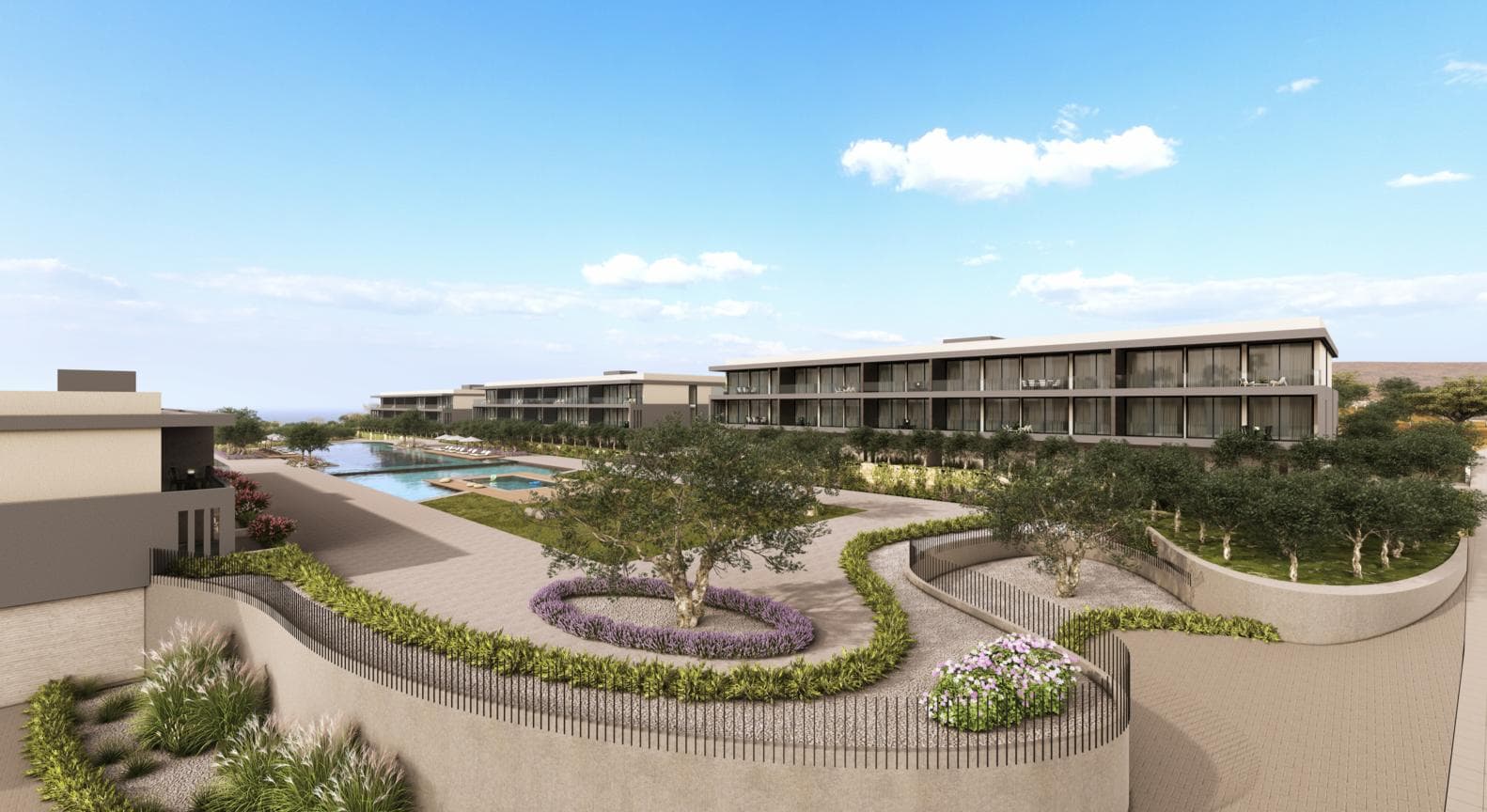 2-bedrooms apartments in Paphos, Cyprus.