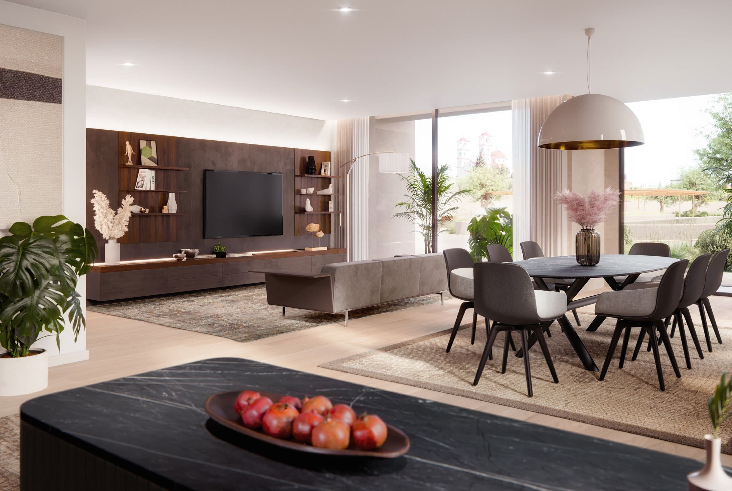 1-bedrooms apartments in Limassol, Cyprus.