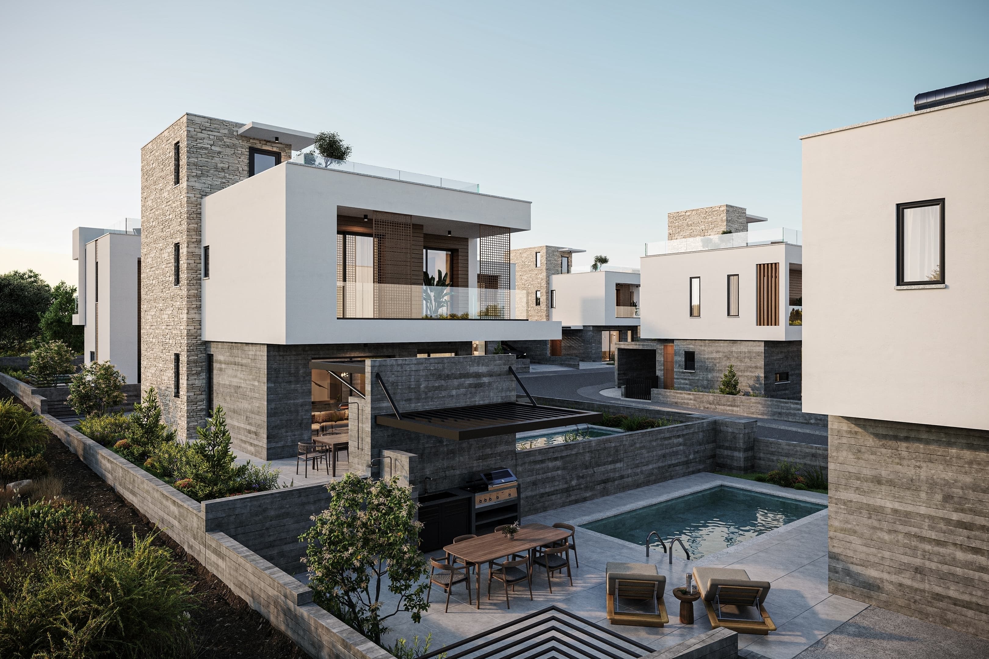 3-bedrooms house in Paphos, Cyprus.