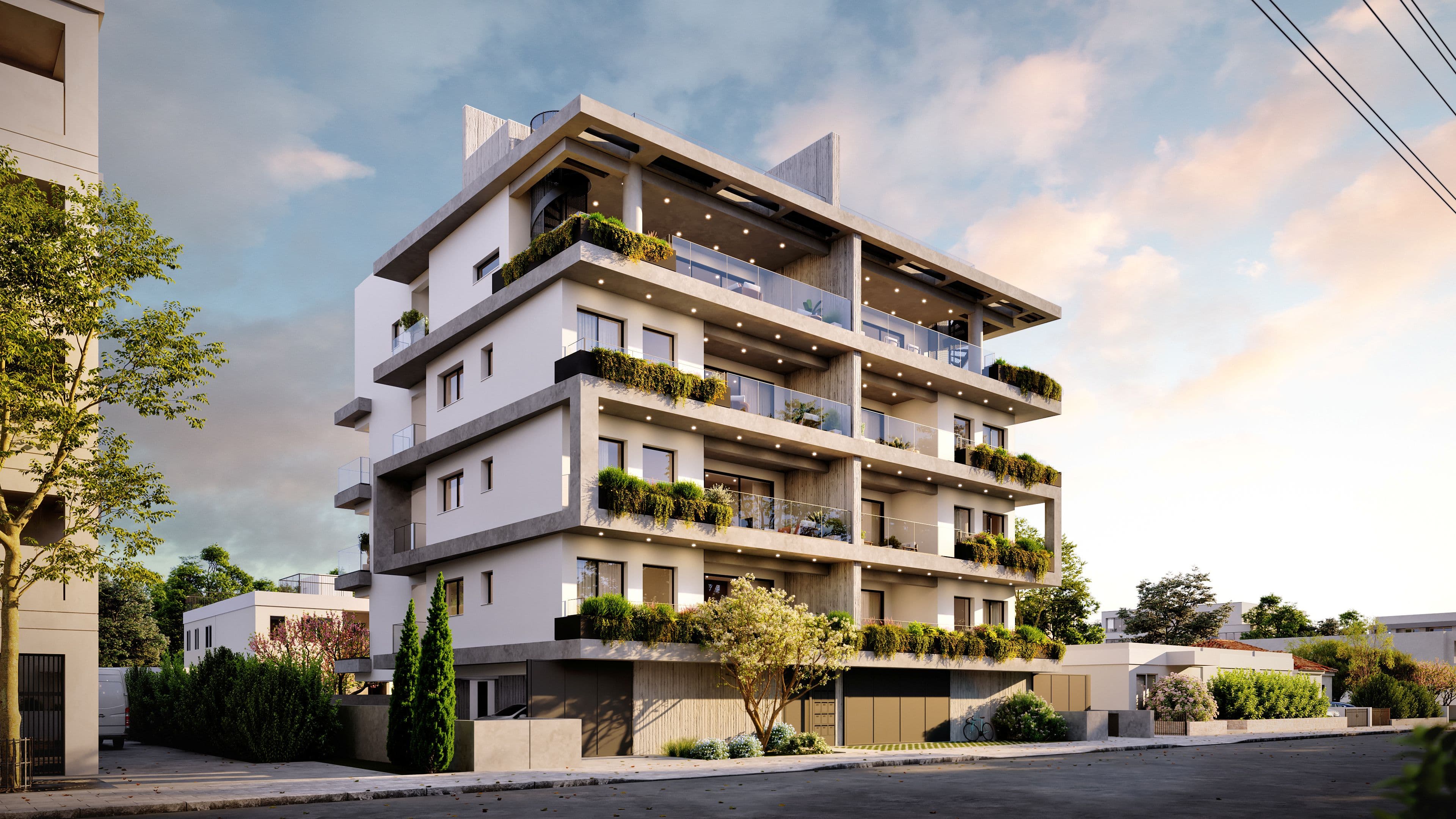 1-bedrooms apartments in Limassol, Cyprus.