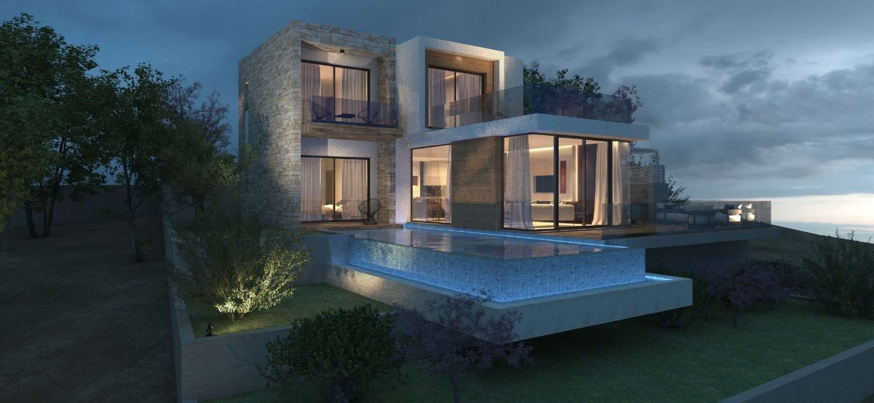 3-bedrooms house in Paphos, Cyprus.
