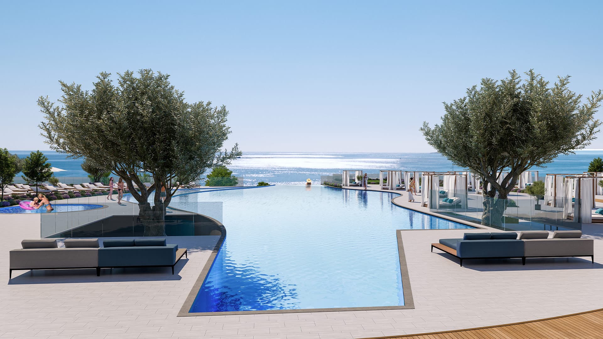 1-bedrooms apartments in Limassol, Cyprus.