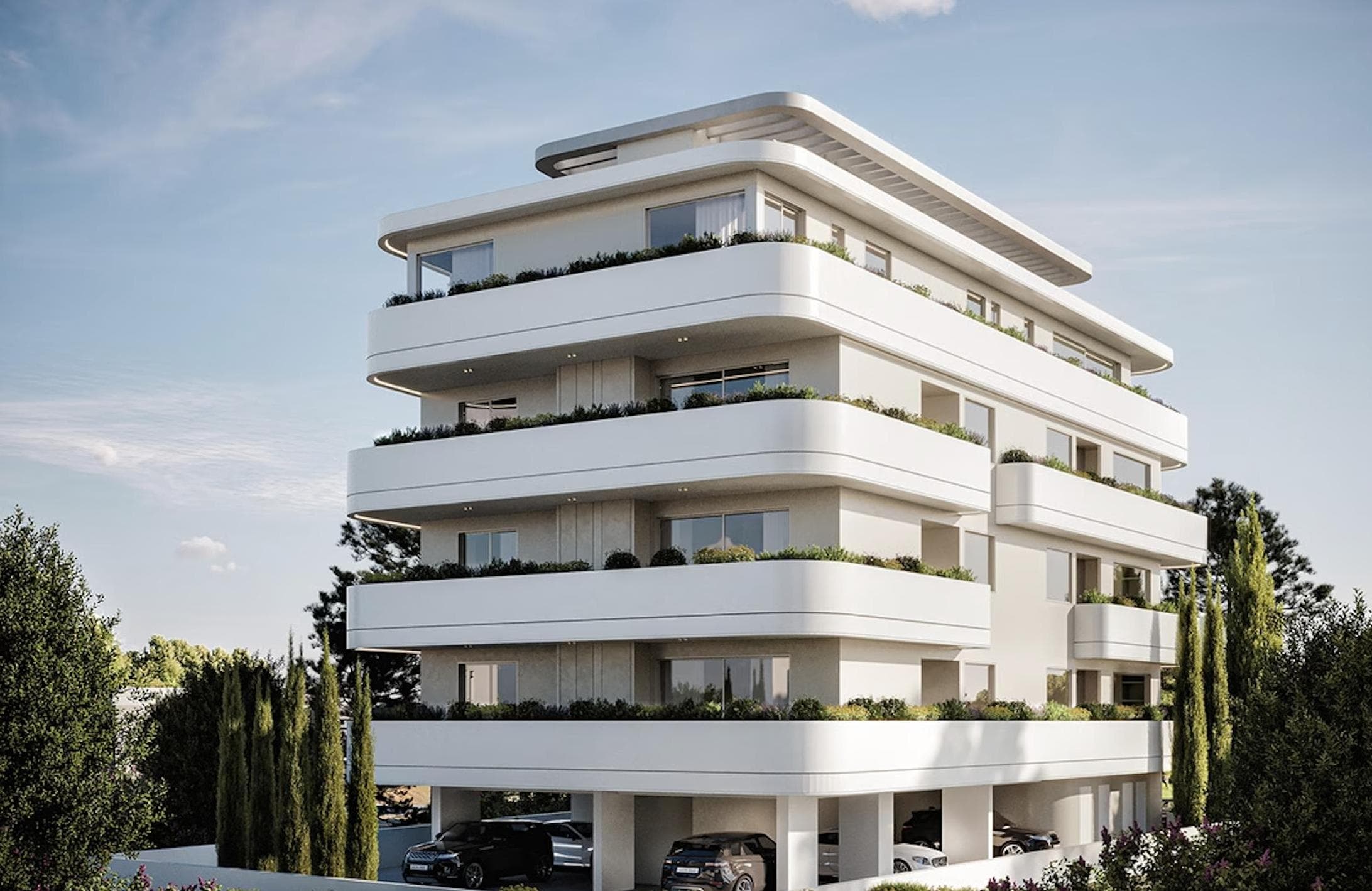 3-bedrooms apartments in Nicosia, Cyprus.