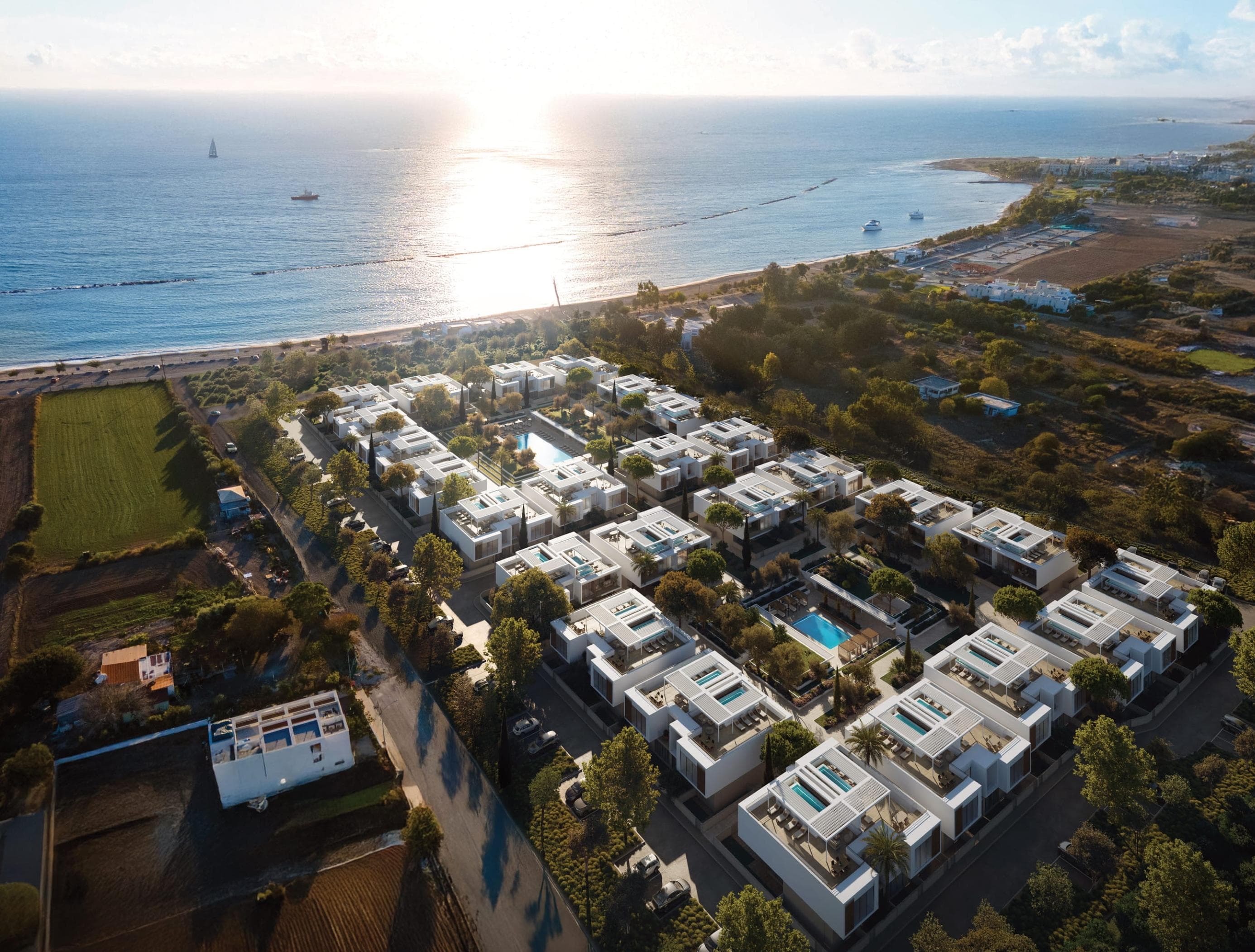 2-bedrooms apartments in Paphos, Cyprus.