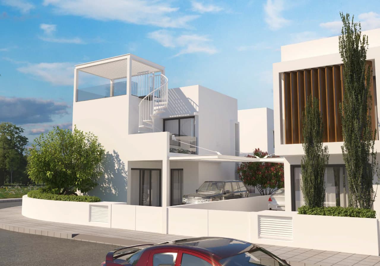 3-bedrooms house in Larnaca, Cyprus.