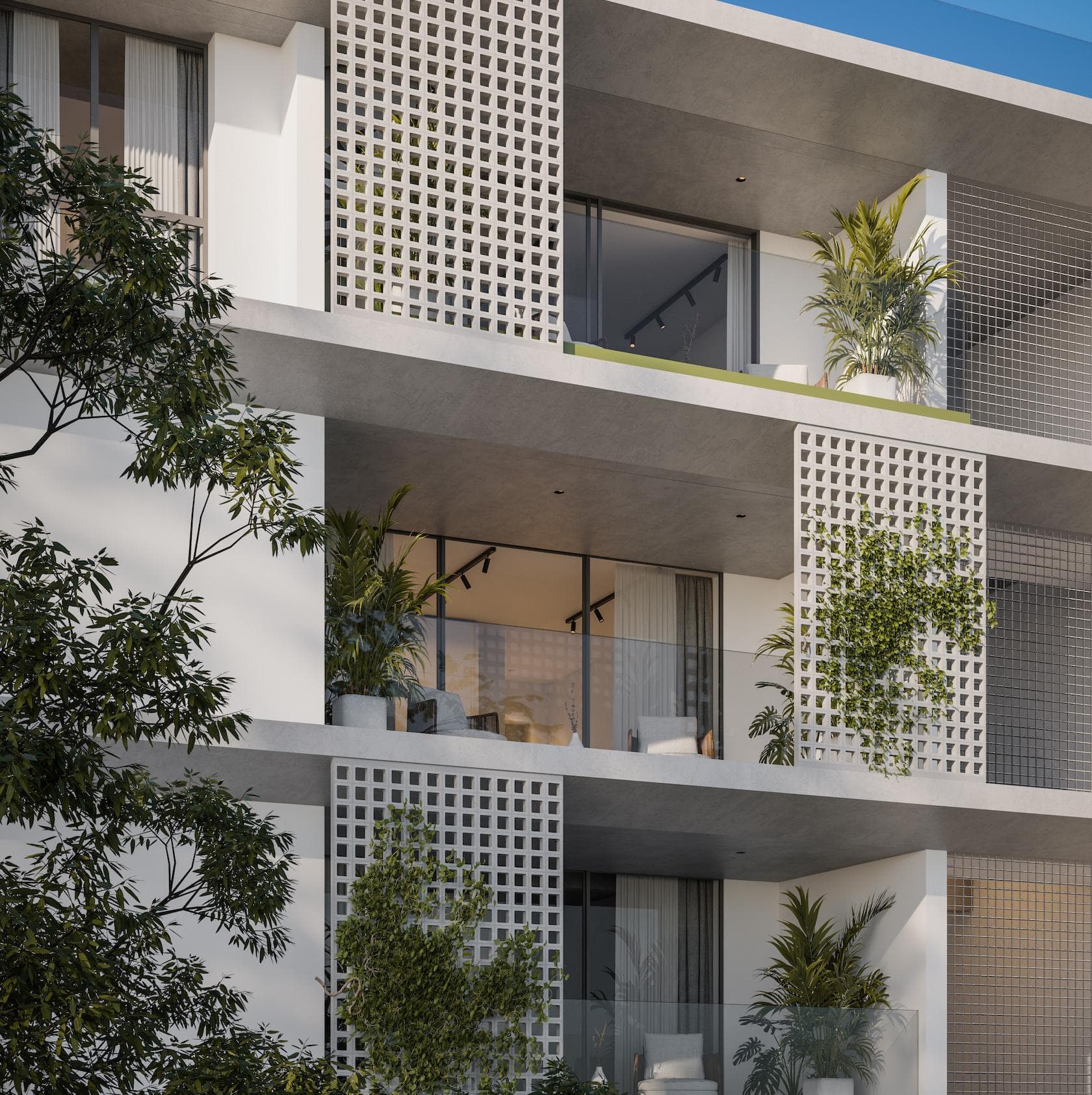 2-bedrooms apartments in Limassol, Cyprus.