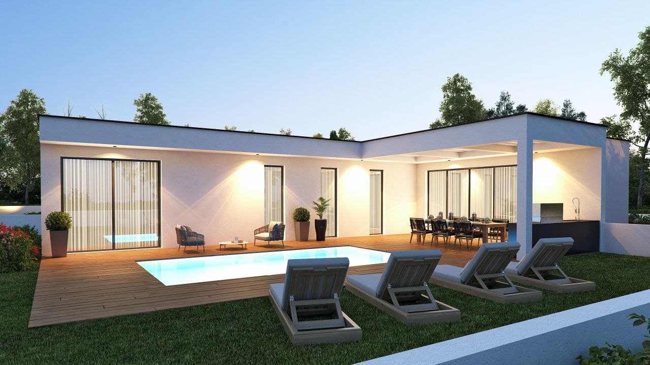 4-bedrooms house in Larnaca, Cyprus.