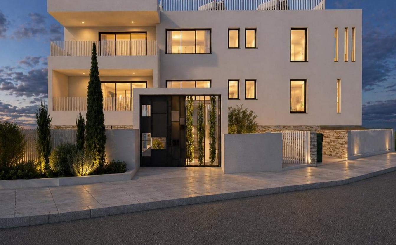 2-bedrooms apartments in Paphos, Cyprus.