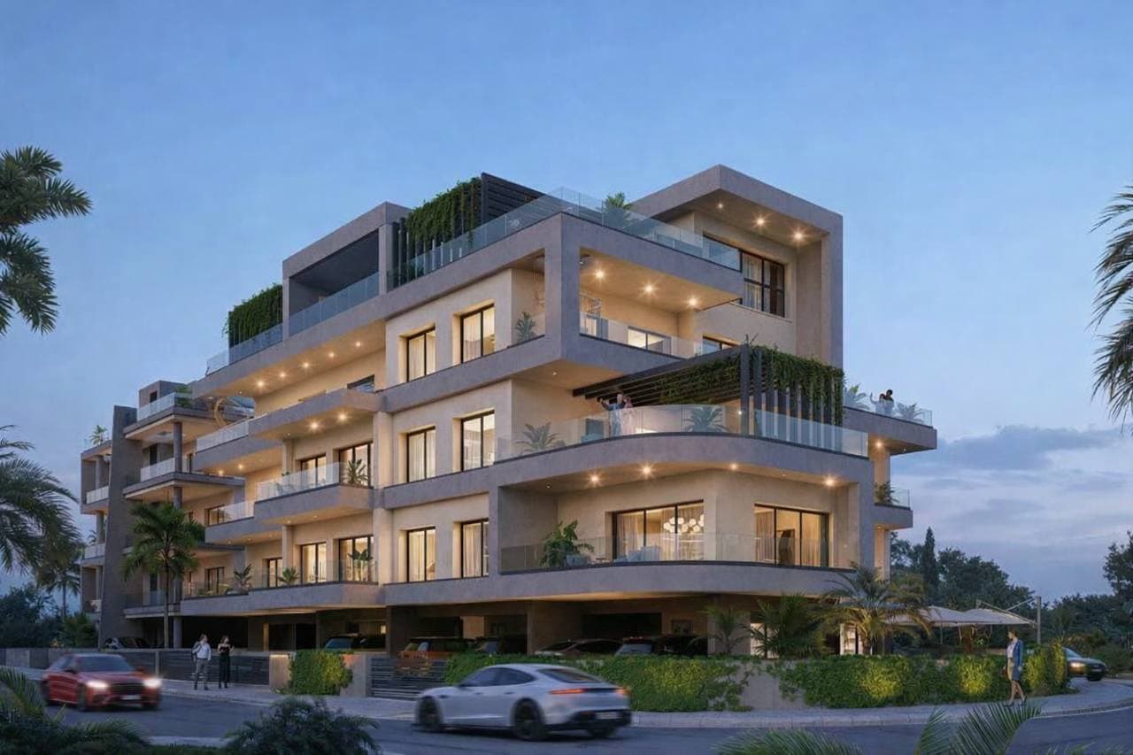 2-bedrooms apartments in Limassol, Cyprus.