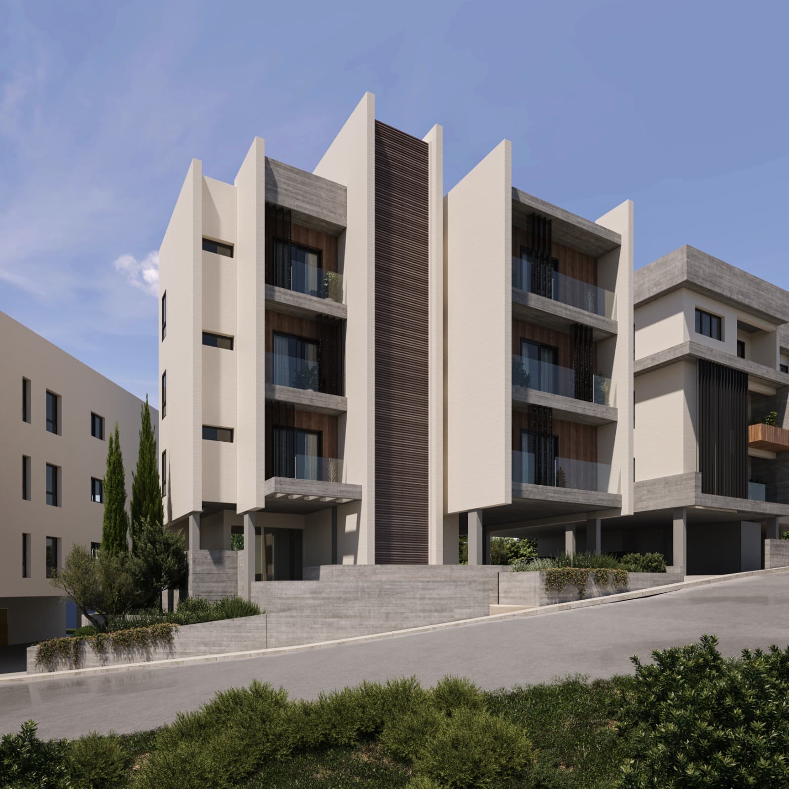 2-bedrooms apartments in Limassol, Cyprus.