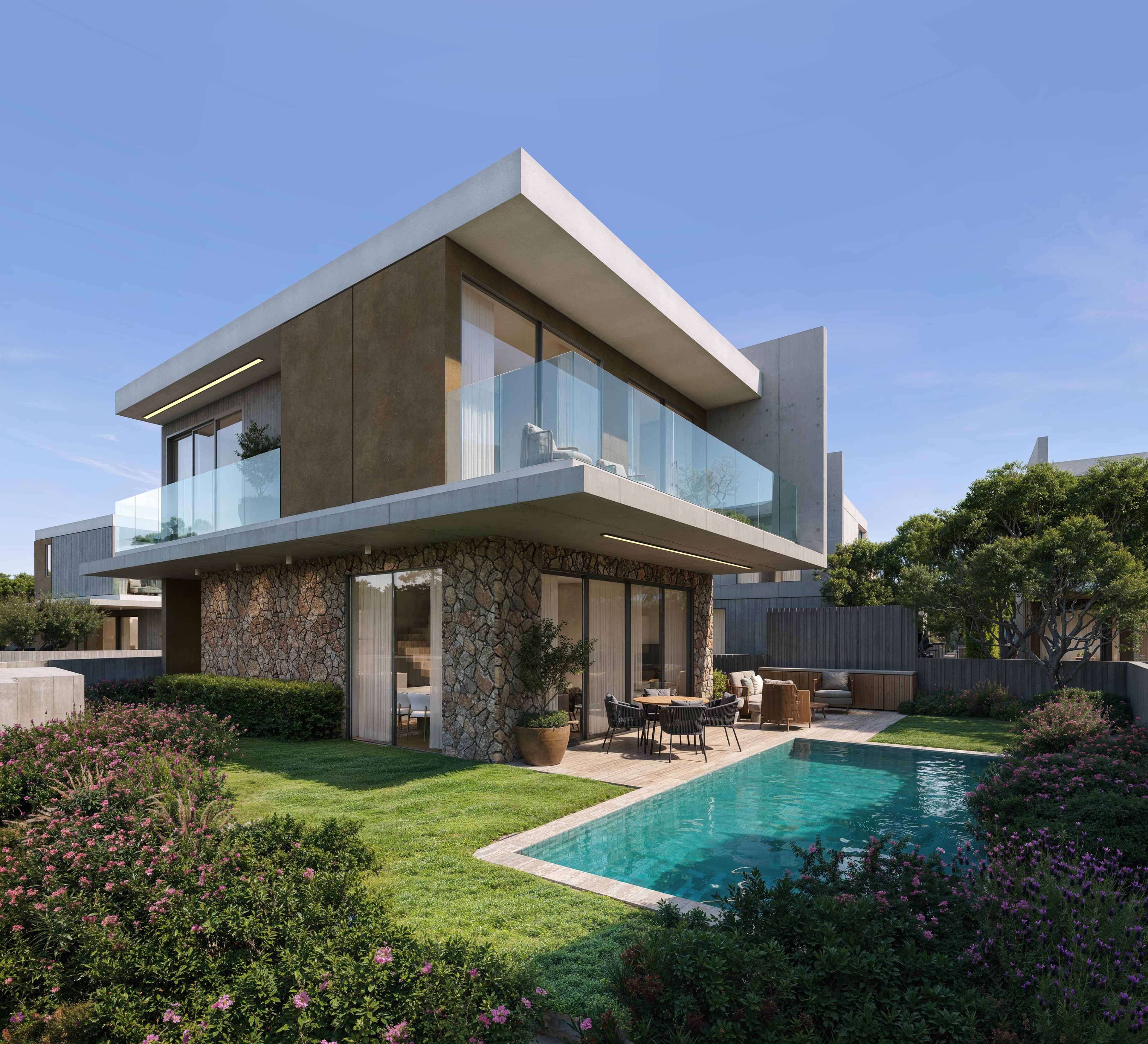 3-bedrooms house in Paphos, Cyprus.