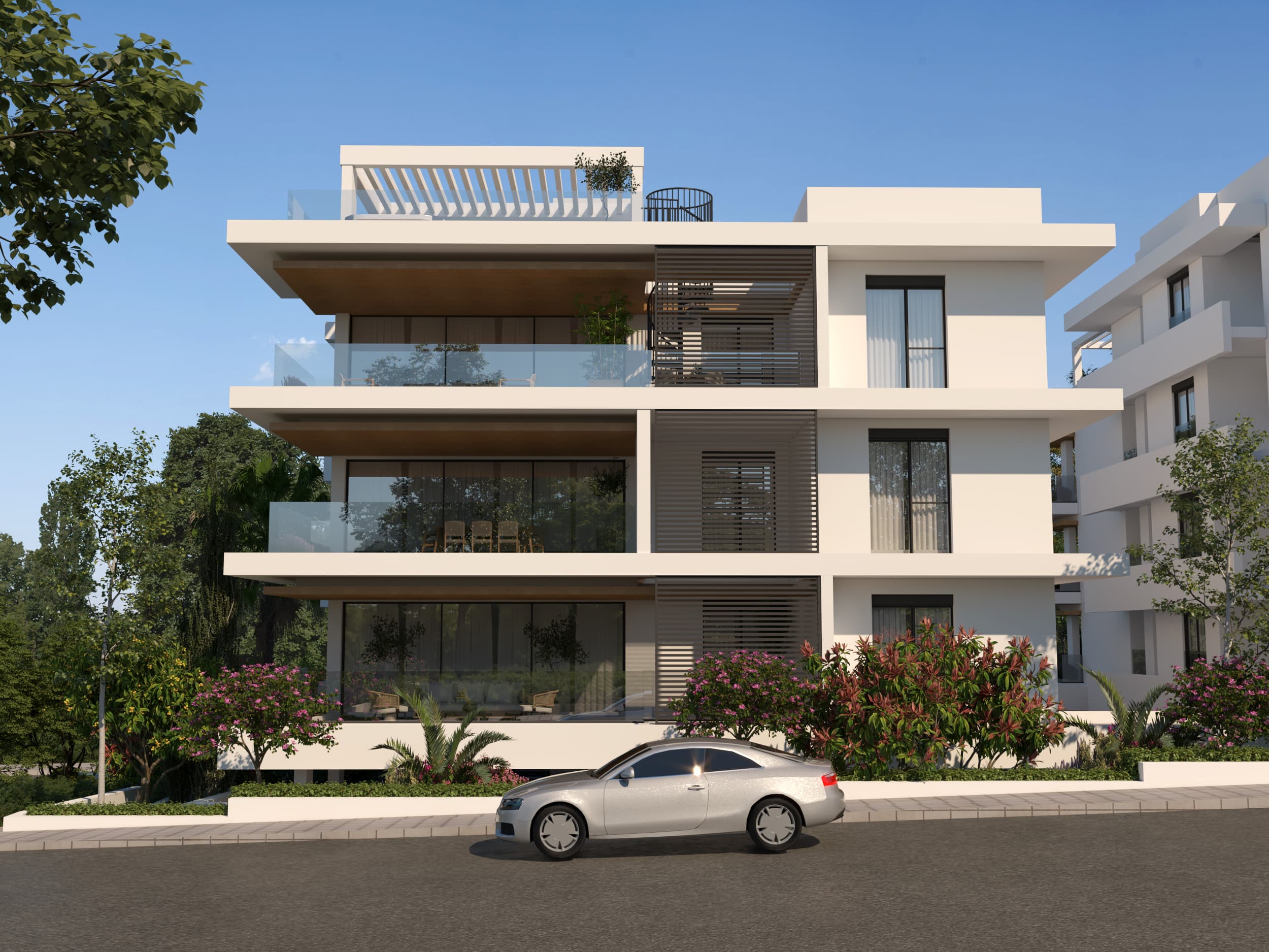 2-bedrooms apartments in Larnaca, Cyprus.