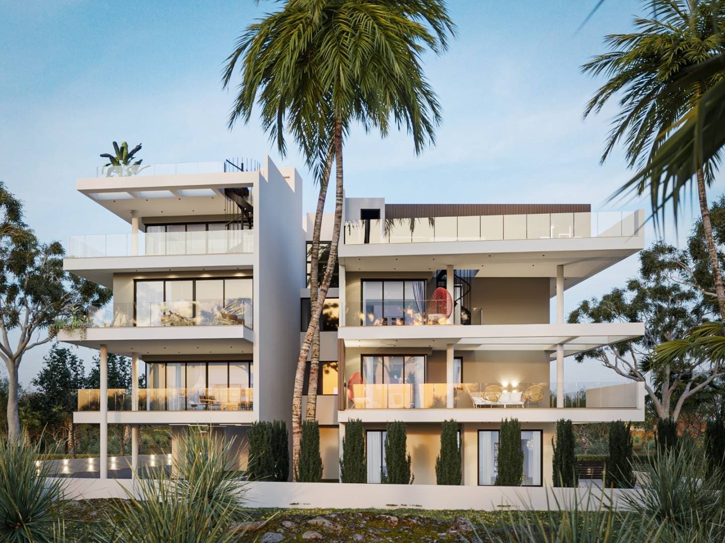 2-bedrooms apartments in Larnaca, Cyprus.