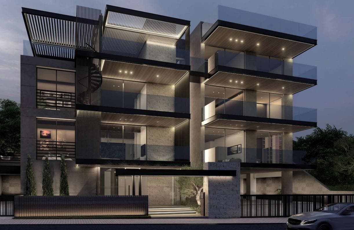 2-bedrooms apartments in Limassol, Cyprus.