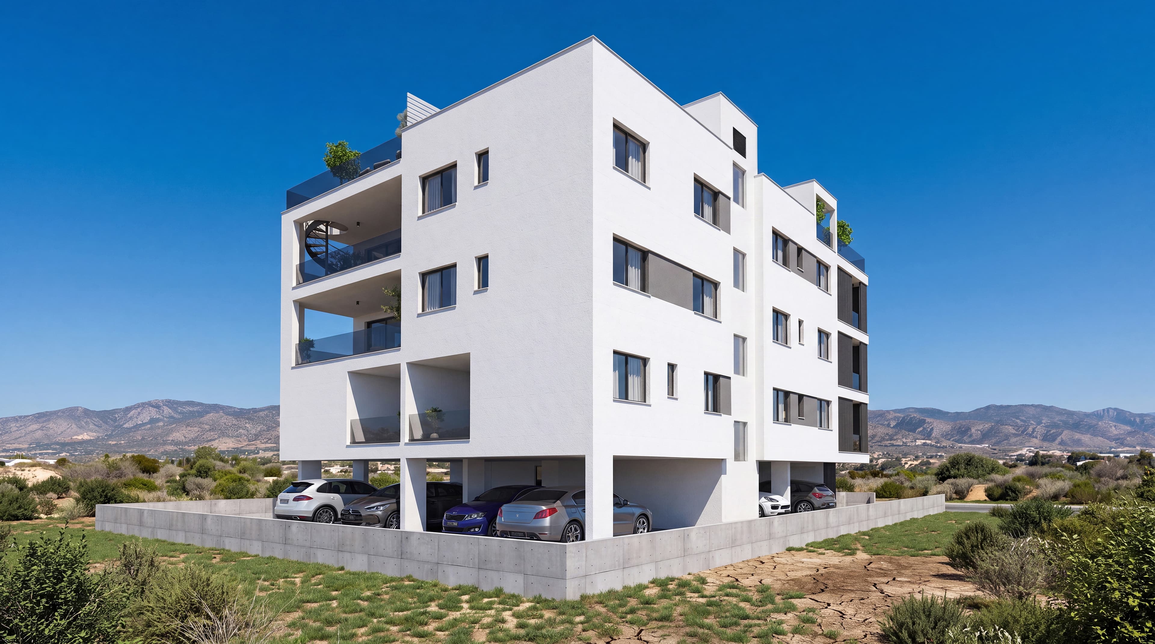 3-bedrooms apartments in Larnaca, Cyprus.