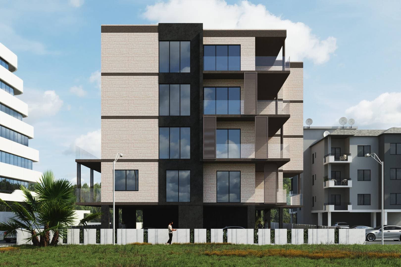 3-bedrooms apartments in Limassol, Cyprus.