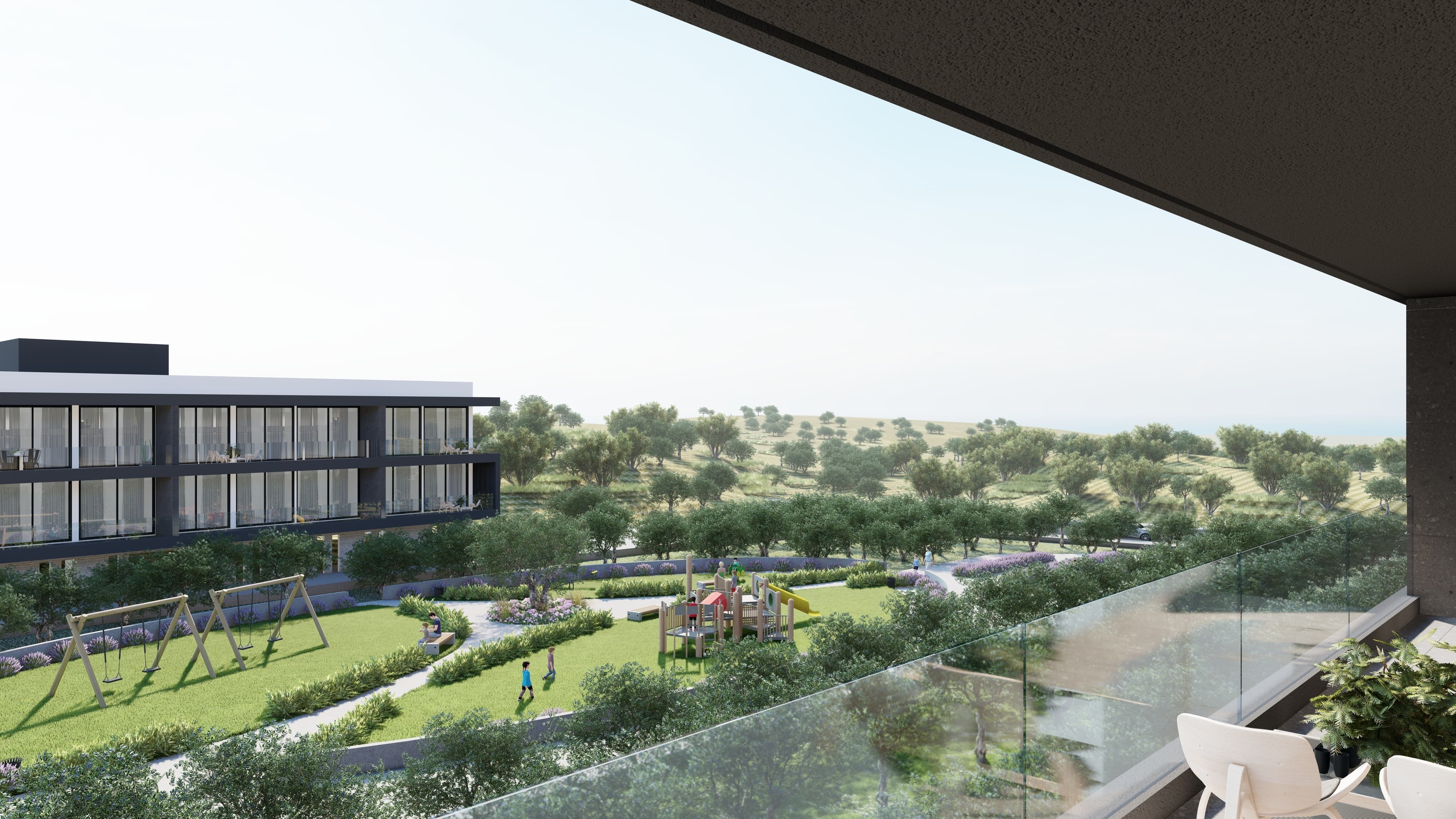 2-bedrooms apartments in Paphos, Cyprus.