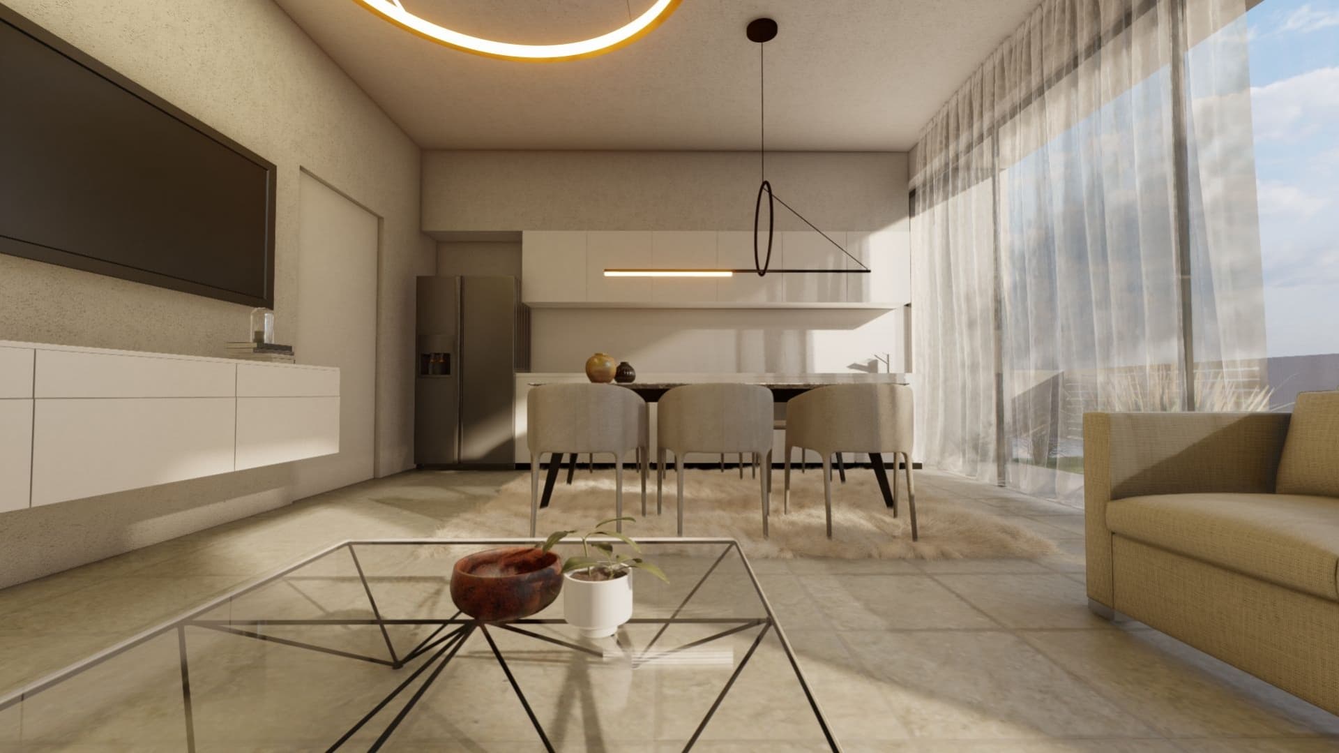 3-bedrooms house in Limassol, Cyprus.