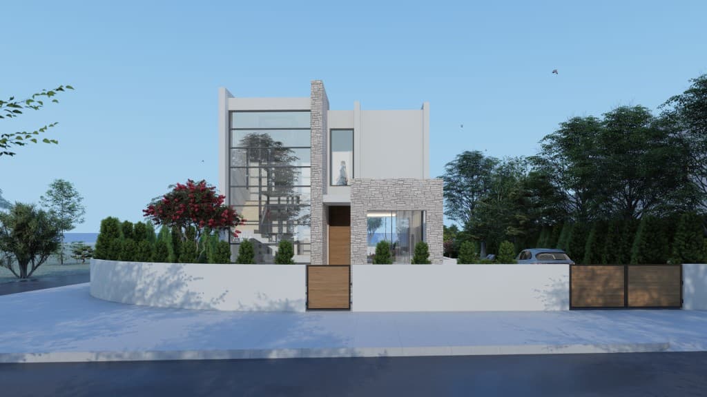 3-bedrooms house in Paphos, Cyprus.