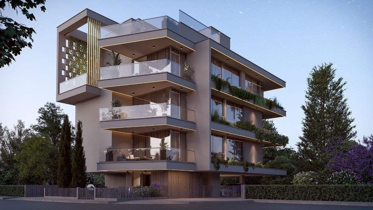 3-bedrooms apartments in Limassol, Cyprus.