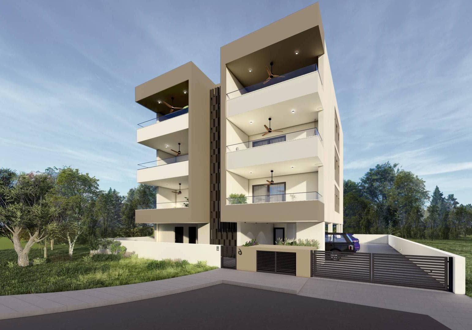 2-bedrooms apartments in Limassol, Cyprus.