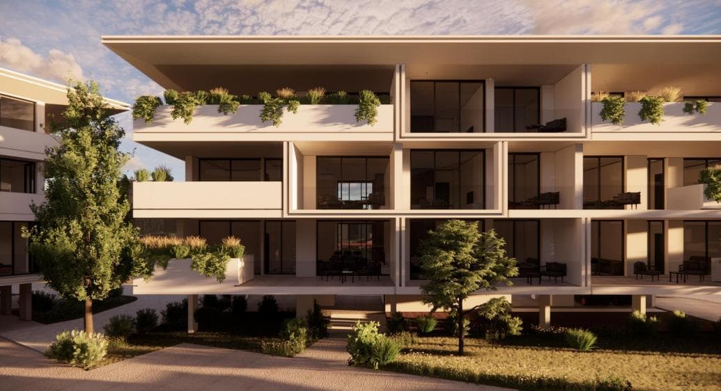 2-bedrooms apartments in Paphos, Cyprus.