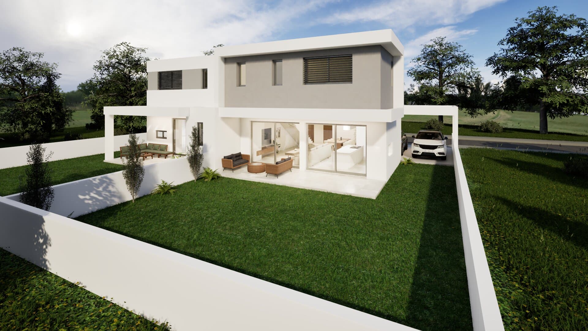 3-bedrooms house in Nicosia, Cyprus.