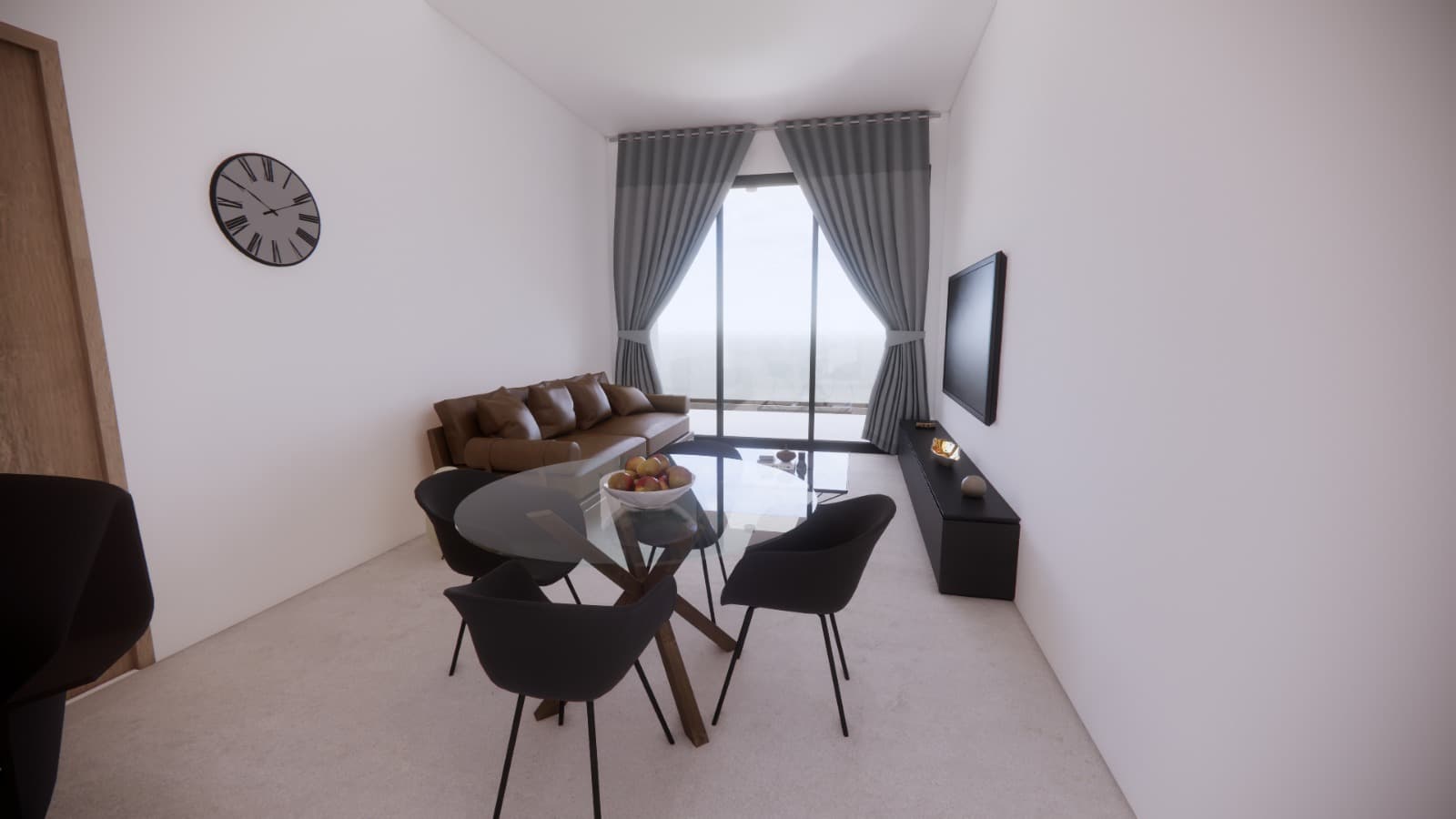 2-bedrooms apartments in Limassol, Cyprus.