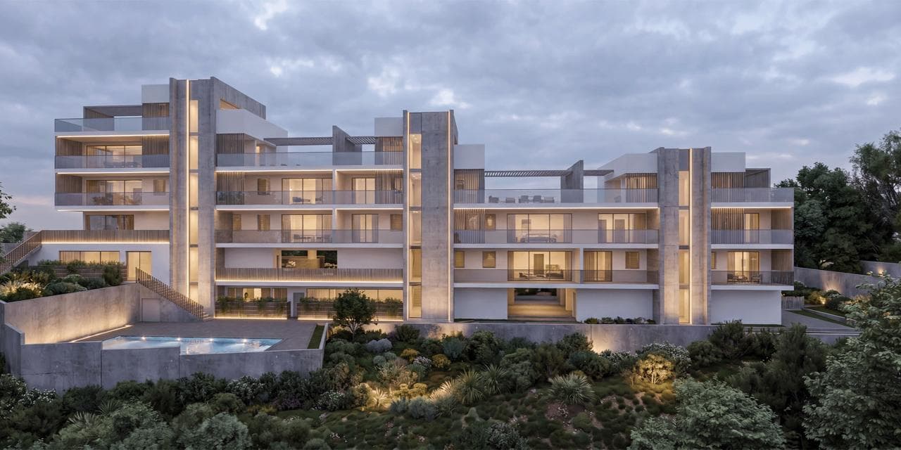 2-bedrooms apartments in Limassol, Cyprus.