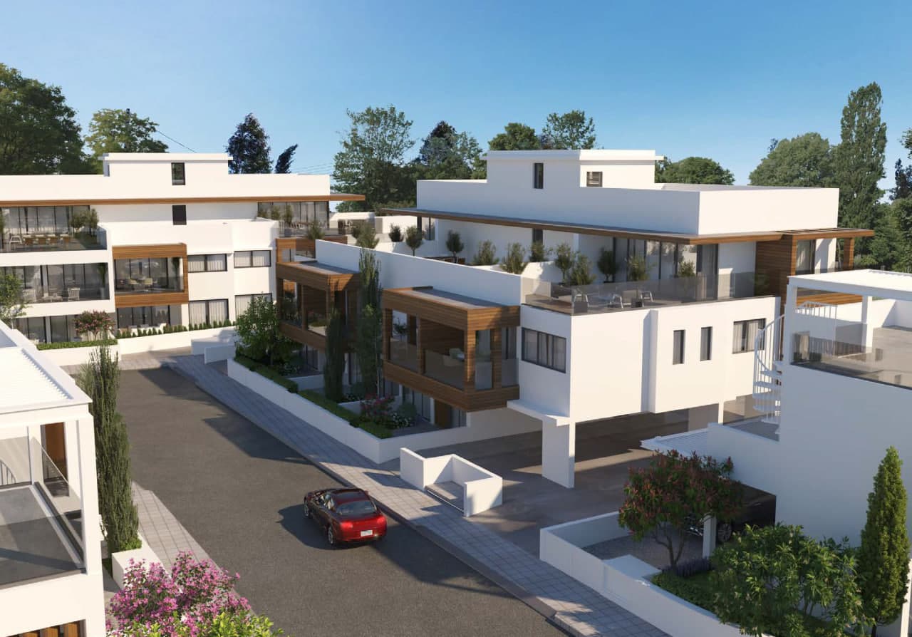 2-bedrooms apartments in Larnaca, Cyprus.