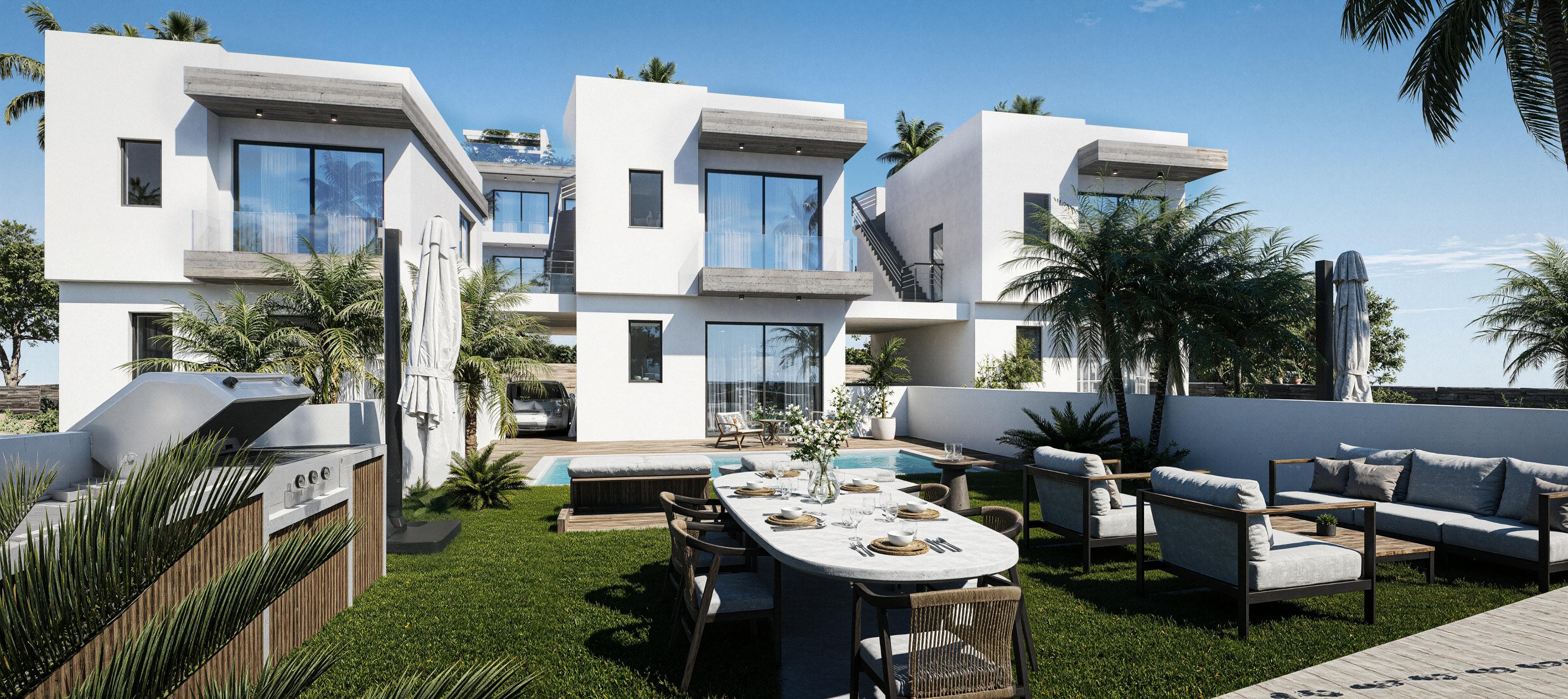 2-bedrooms house in Paphos, Cyprus.