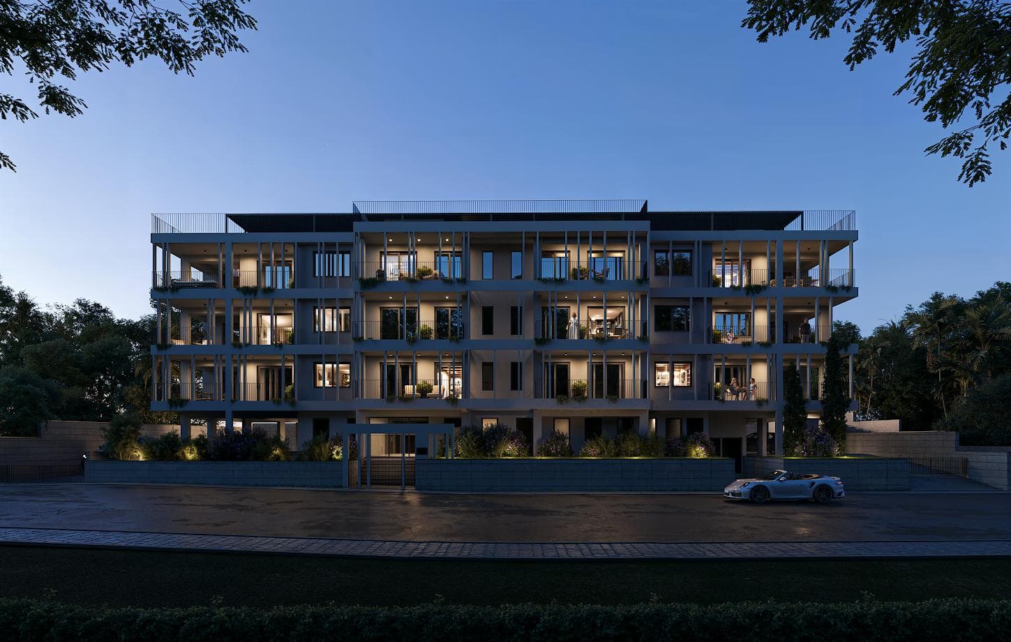 2-bedrooms apartments in Limassol, Cyprus.