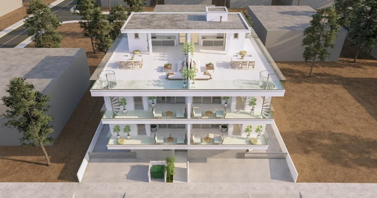 2-bedrooms apartments in Nicosia, Cyprus.