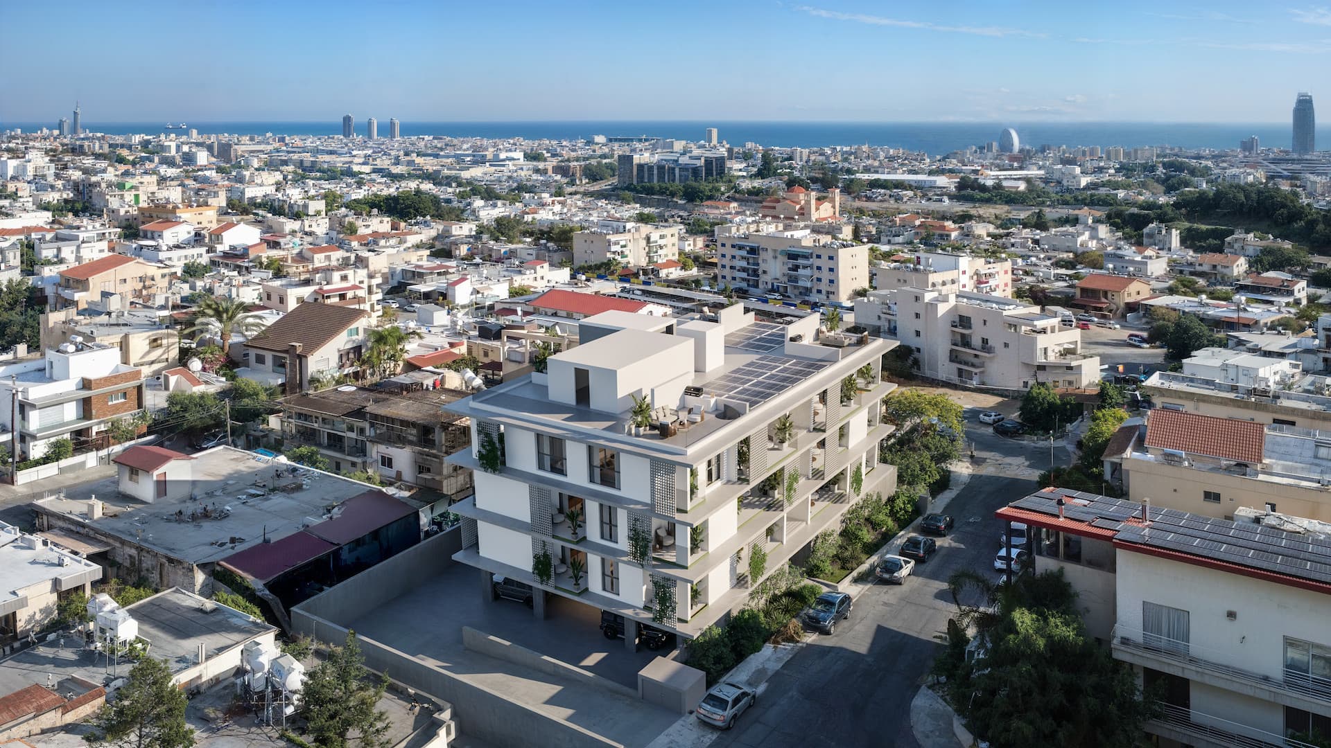2-bedrooms apartments in Limassol, Cyprus.