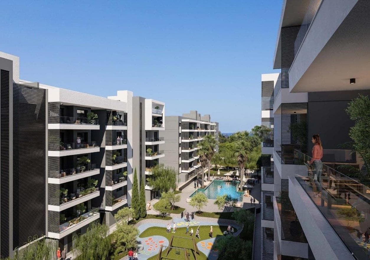 2-bedrooms apartments in Limassol, Cyprus.