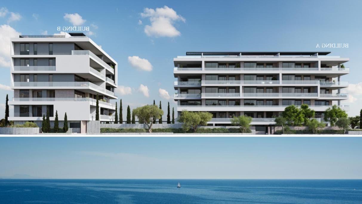 2-bedrooms apartments in Limassol, Cyprus.