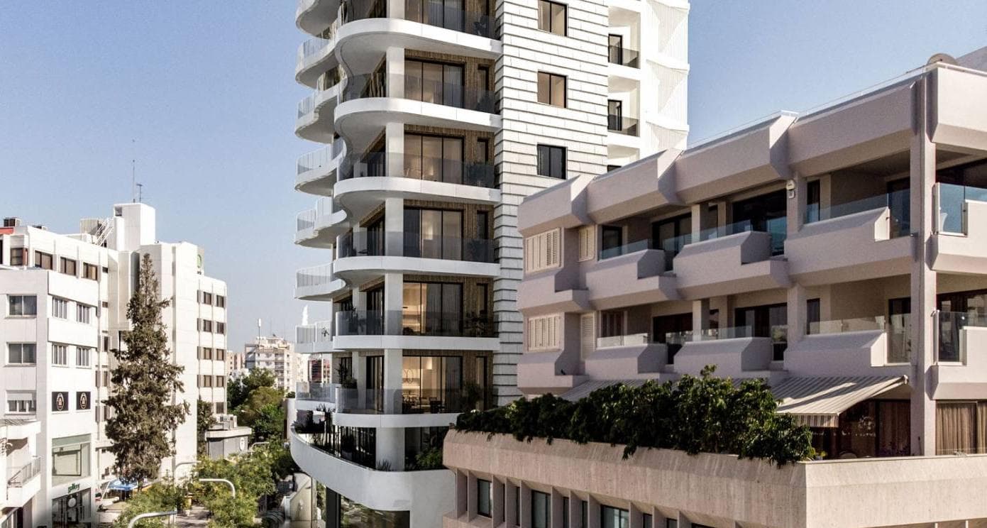 2-bedrooms apartments in Nicosia, Cyprus.