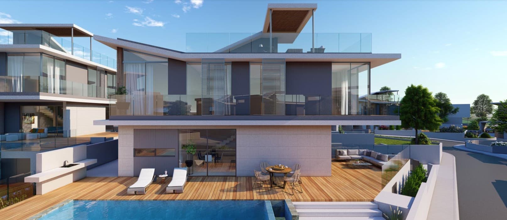3-bedrooms house in Paphos, Cyprus.