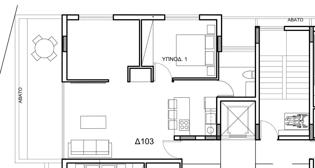 1-bedrooms apartments in Nicosia, Cyprus.
