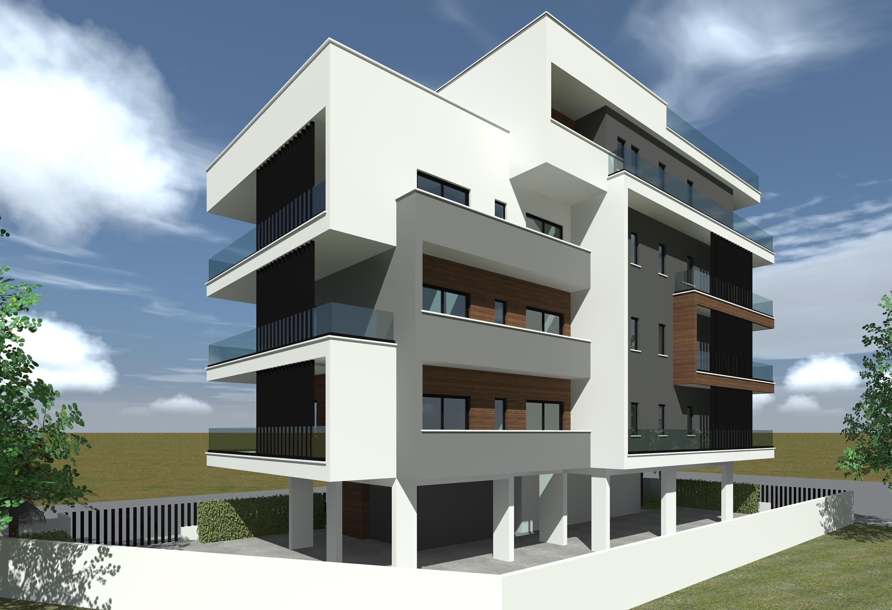 2-bedrooms apartments in Limassol, Cyprus.