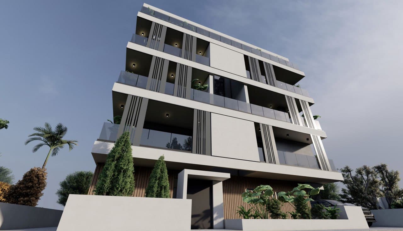 2-bedrooms apartments in Nicosia, Cyprus.