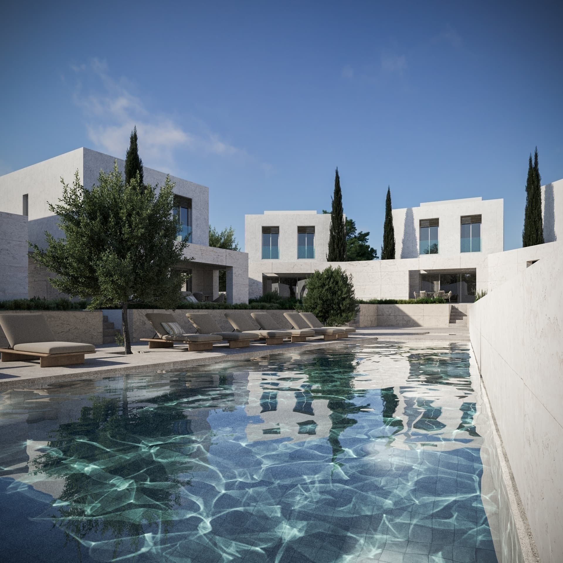2-bedrooms house in Paphos, Cyprus.
