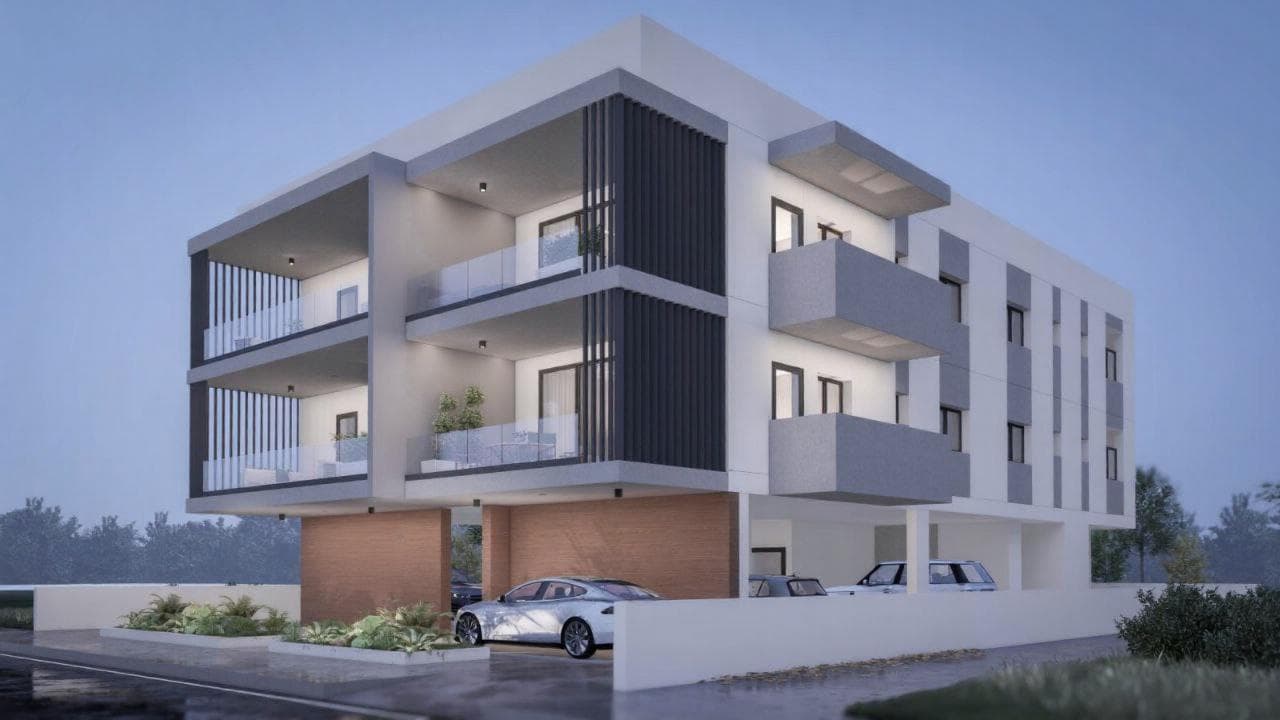 2-bedrooms apartments in Nicosia, Cyprus.